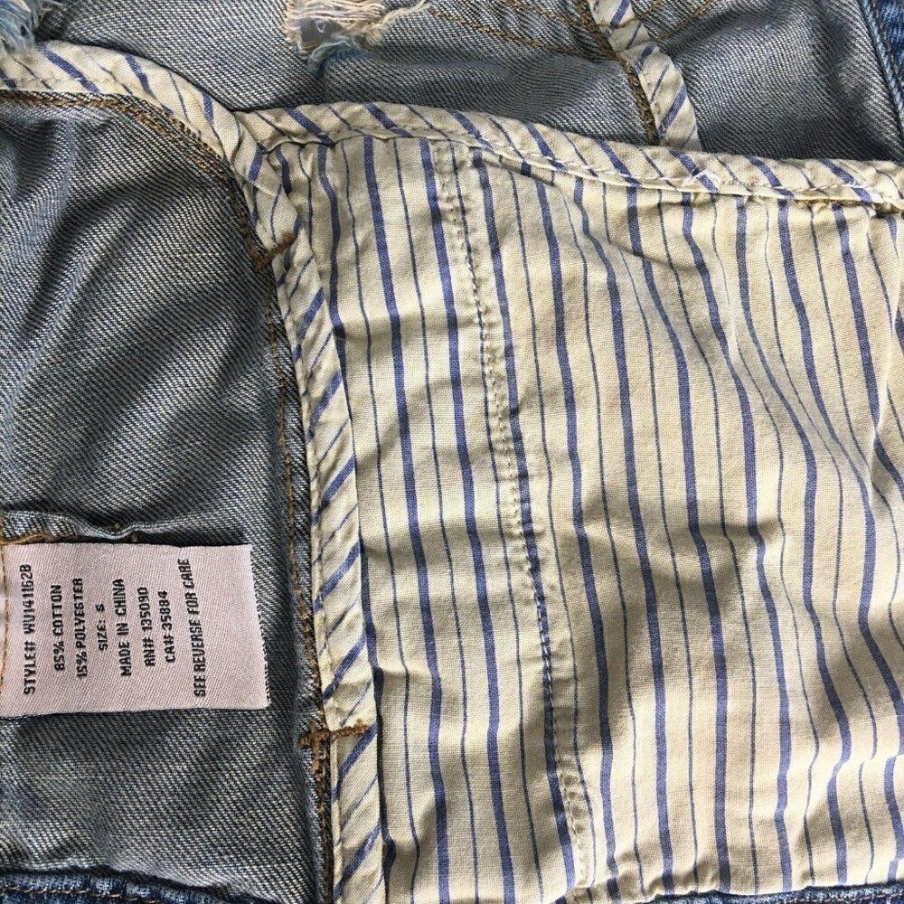 denim jacket/vest size S  - Picture 2 of 5